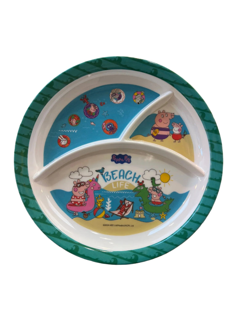 Servewell Dinner 3 Partition/Section Plate kids round