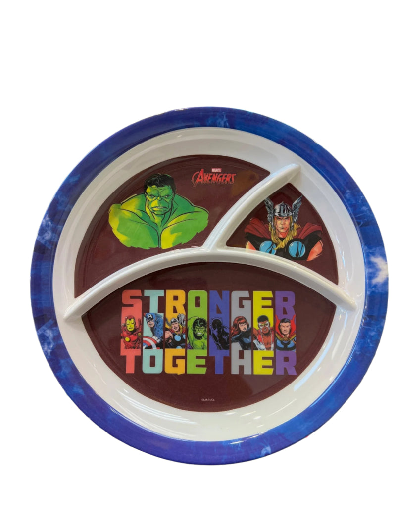 Servewell Dinner 3 Partition/Section Plate kids round