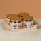 Selvel Polypropylene Utility/serving Container lily  (Pack of 4)