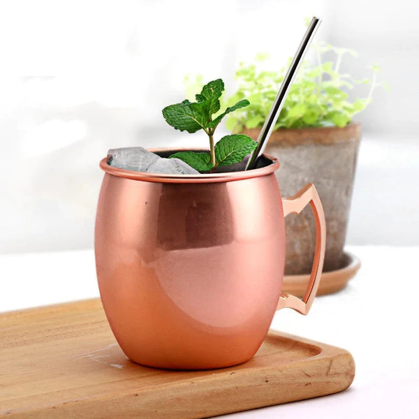 Copper /Stainless Steel Mule Mugs (2 Options) 500ml