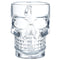 Glass Skull Head Shaped Beer Mug