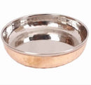 Steel Copper Halwa Plate 1pc