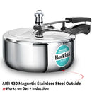Hawkins Stainless Steel Tri-Ply Pressure Cooker 3 Litre (SSTPP3)