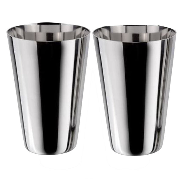 Stainless Steel drinking Glass height 10cm (1 pc)