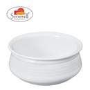 Servewell Dotted Handi 5" White Melamine Serving commercial/ domestic