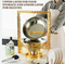 Chafing Dish round 8 Litre stainless steel Gold