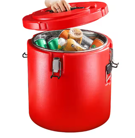 50l Commercial Stainless Steel Insulation Barrel / hot/ cold pot