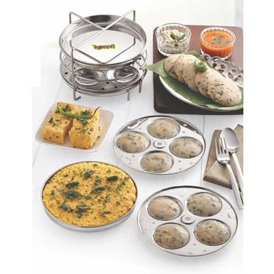 Stainless Steel idli Dhokla Stand 2 sizes – The Kitchen Warehouse