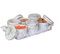 Selvel Polypropylene Utility/serving Container  (Pack of 6)