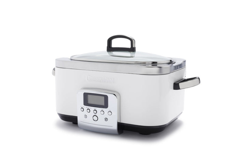 GreenPan Slow Cooker 6L (3 colours) (online only)