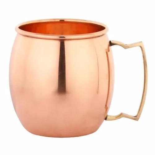 Copper mug 300ml 100% solid pure copper Plain