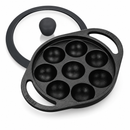 Hawkins Futura Cast Iron Appe Pan 16cm CIAP16G on white background
