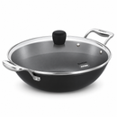 Hawkins Ironman-Slim Cast Iron Kadhai 4L IMK40G on white background
