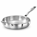 Hawkins Pro 26cm Tri-Ply Frying Pan PSF26S on white background