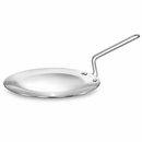 Hawkins 26cm Tri-Ply Stainless Steel Tawa SSTV26 on white background