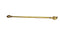 Pure Brass long handle spoon for havan/hawan/pooja
