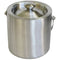 Classic essential Stainless Steel Ice Cube Bucket Plain