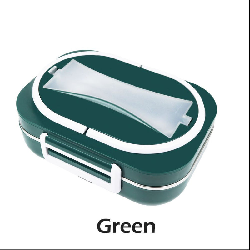 Electric lunch box with car warmer