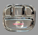 Stainless Steel Partition Plate / Thali Food Grade 1 pc