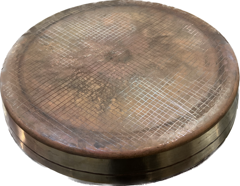 Bronze( kansa) Golden Plain Thali