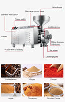 Dry Grinder machine for spices, wheat other grains 50Kg/hr Commercial/Domestic (on special)
