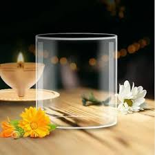 Glass cover For Diya 3 sizes