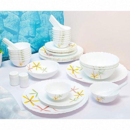 La Opala  Autumn Flower Dinner Sets, 45pc - The Kitchen Warehouse