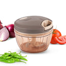 Jaypee Magicord Mini Vegetable Chopper for Kitchen with Stainless Steel Blades, 470ml