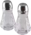 Mazda Tower 2pcs Set 2 Piece Salt & Pepper Set  (Crystal, Clear)