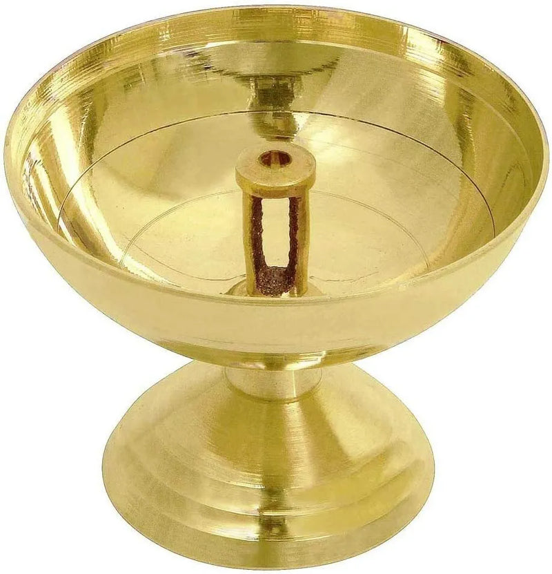 Brass Diya for Pooja/Brass Diya Oil Lamp