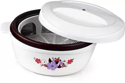 Cello Hot Pot Casserole Roti plus Insulated White/Brown/grey/pink 2500ml