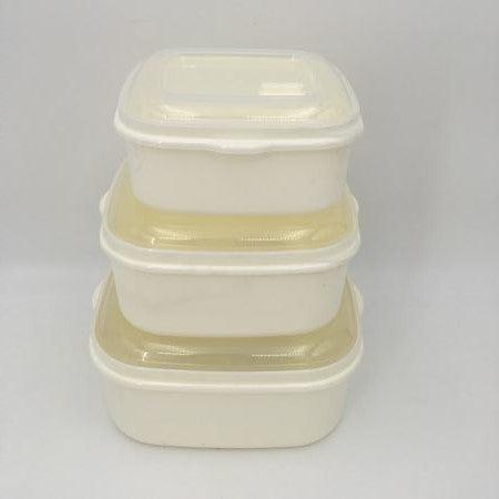Plastic 3pc Storage boxes - The Kitchen Warehouse