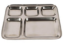 Stainless Steel Partition Thali Food Grade 1 pc - The Kitchen Warehouse