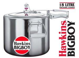 Hawkins Bigboy Pressure Cooker 18 Litre - The Kitchen Warehouse