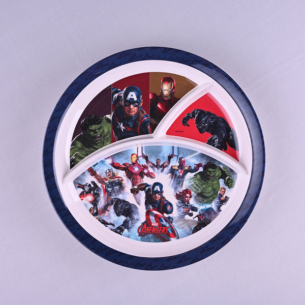 Servewell Dinner 3 Partition/Section Plate kids round