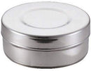 Stainless Steel Storage Container 1pc Dia 11cm Height: 4.5cm approx.