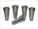 Reuseable Ice Cream/ Kulfi aluminium sancha/mould pack of 6