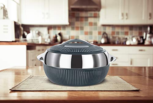 Milton Fiesta 2500ml Insulated Inner Stainless Steel Casserole