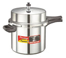 Prestige Popular Plus 12-Litre Flat Base Aluminum Pressure Cooker for Gas and Induction base