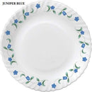 Diva From La Opala Juniper Blue Dinner Plate Set, 6-Pieces - The Kitchen Warehouse