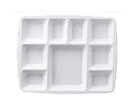 SERVEWELL  Melamine 9 Partition Plate 1pc - The Kitchen Warehouse