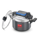 Prestige Svachh FLIP-ON Hard Annodised Pressure Cooker 5 L with Glass Lid