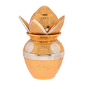 Silver and Gold Plated Pooja Kalash with Coconut and Leaves with Royal Velvet Box 3 PCS
