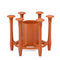Anjali -  Plastic Glass and Spoon Organiser, Wooden finish