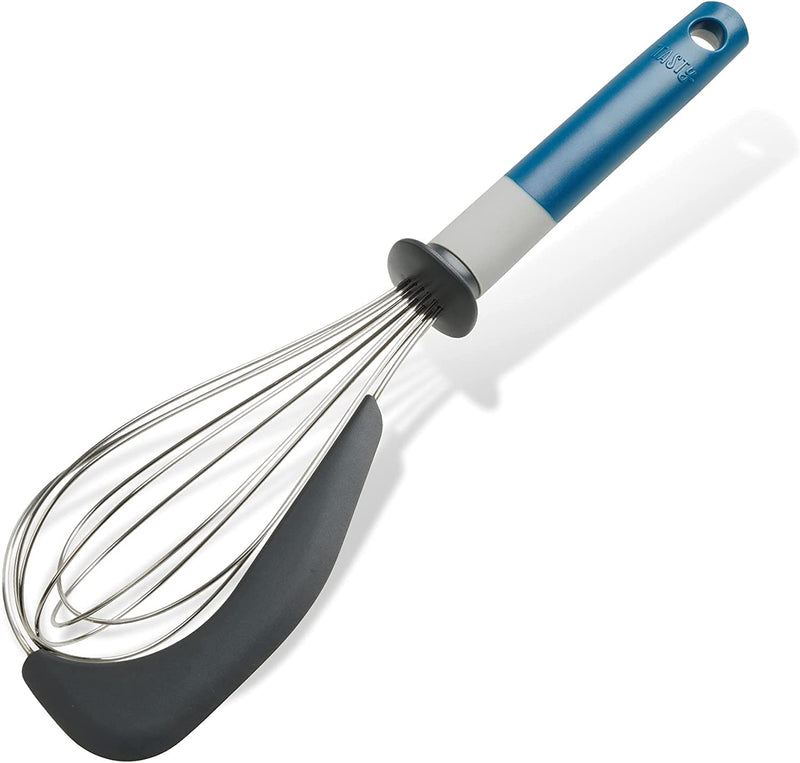 Tasty Stainless Steel Whisk with Scraper, Dimensions: 31.5 x 7 cm,