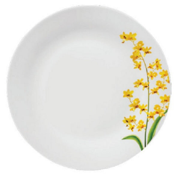 La Opala Yellow Grace Dinner Plate Set, 6-Pieces(Plates Only)