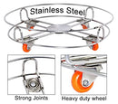 Stainless steel Trolley for 9kg gas bottle