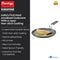 Prestige Durastone Hard Anodised 6 Layer Non-Stick Omni Tawa, 29 cm (Black)