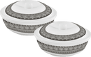 Servewell Serving Casserole with Lid Set 2 + 2 pc 19 cm - Antique - The Kitchen Warehouse