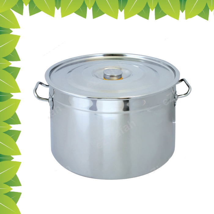 Stainless Steel Cooking Pot 30cm (12litre) Approx